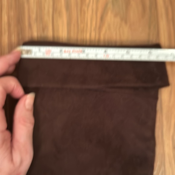 Apostrophe Brown Faux suede boots size 7 - Picture 9 of 13